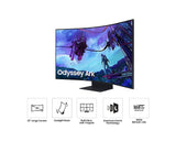 Samsung LS55CG970NU computer monitor 139.7 cm (55") 3840 x 2160 pixels 4K Ultra HD LED Black