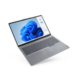 Lenovo ThinkBook 16 Intel Core Ultra 7 155H Laptop 40.6 cm (16") WUXGA 16 GB LPDDR5-SDRAM 512 GB SSD Wi-Fi 6E (802.11ax) Windows 11 Pro Grey