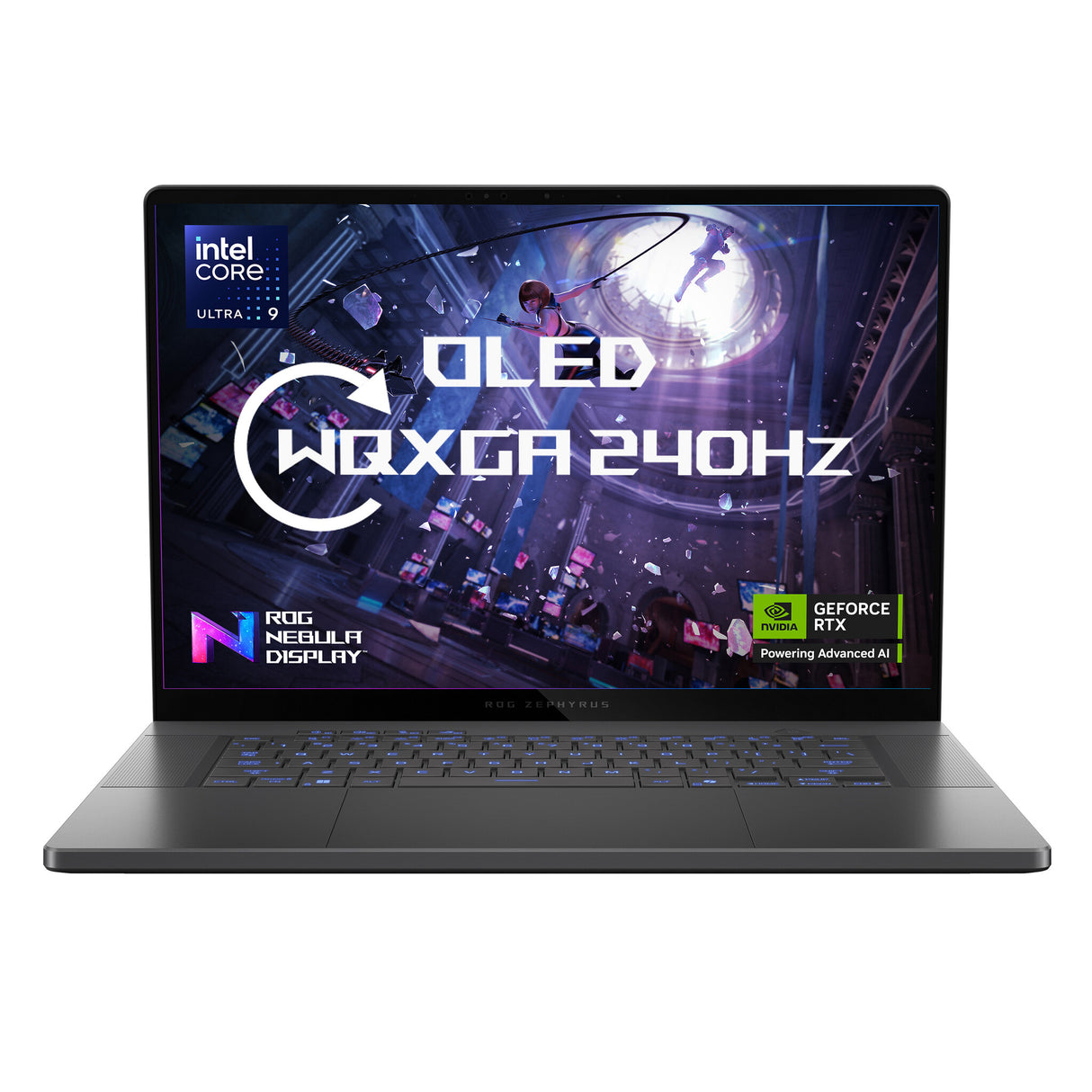 ASUS ROG Zephyrus G16 GU605CX-QR075W Intel Core Ultra 9 285H Laptop 40.6 cm (16") WQXGA 64 GB LPDDR5x-SDRAM 2 TB SSD NVIDIA GeForce RTX 5090 Wi-Fi 7 (802.11be) Windows 11 Home Grey