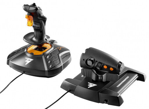 Thrustmaster T-16000M FCS Hotas Black, Orange USB Joystick Analogue / Digital PC