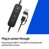 HP Poly Mission 815 Monaural USB Wired Headset