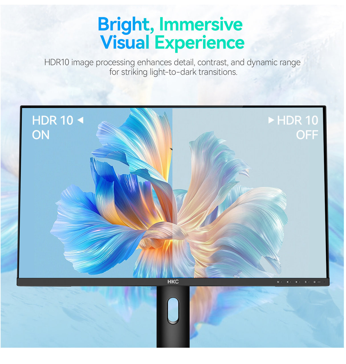 HKC B2422F computer monitor 60.5 cm (23.8") 2560 x 1440 pixels 2K Ultra HD Black