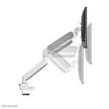 Neomounts DS70-450WH1 Monitor arm 17-42" - gas spring - Topfix - 180°-stop