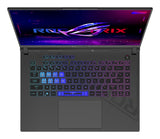 ASUS ROG Strix G16 G614PR-RV003W Copilot+ PC AMD Ryzen™ 9 7940HX Laptop 40.6 cm (16") WUXGA 32 GB DDR5-SDRAM 1 TB SSD NVIDIA GeForce RTX 5070 Ti Wi-Fi 6E (802.11ax) Windows 11 Home Belgian Black, Grey