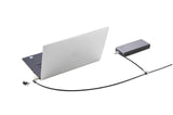 Kensington Slim N17 2.0 Keyed Dual Head Laptop Lock for Wedge-Shaped Slots