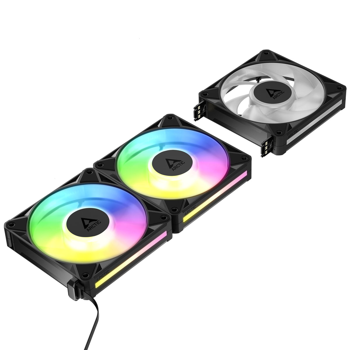 ARCTIC BioniX P14 A-RGB - 3 Pack 140 mm PWM Fan with Daisy Chain