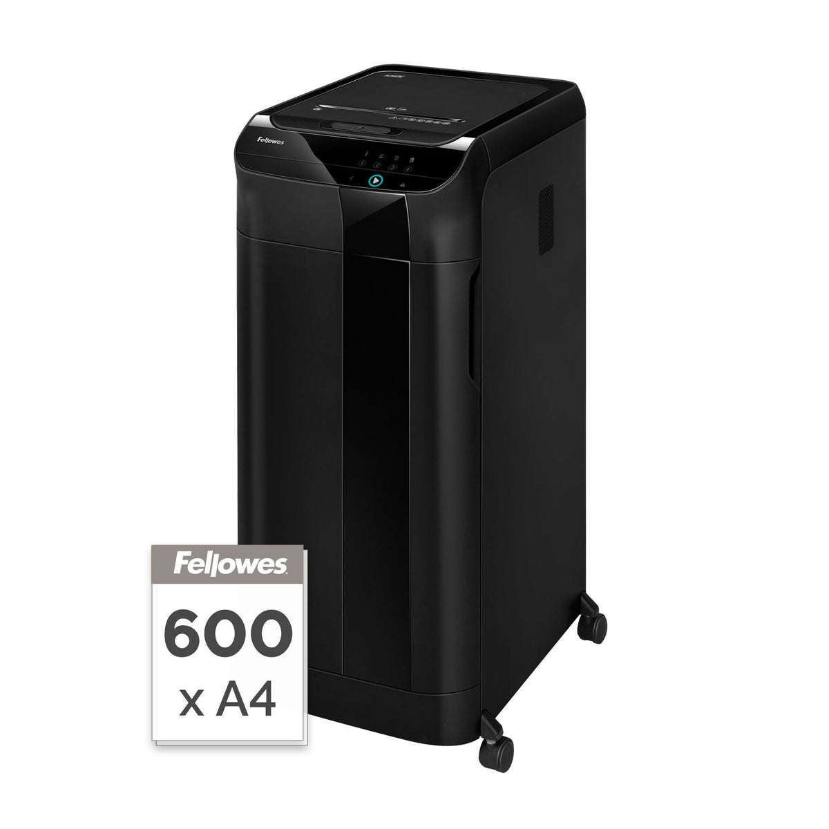 Fellowes AutoMax 600M - Shredder - micro-cut - 2 x 12 mm - P-5