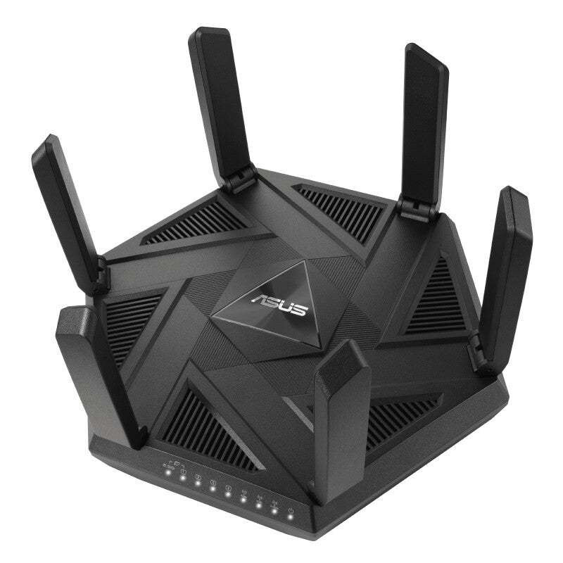 Asus (RT-AXE7800) Routeur tri-bande Wi-Fi 6E AXE7800, bande 6 GHz, WAN/LAN 2,5 G, USB, AiMesh, navigation sécurisée en un seul clic, sécurité améliorée