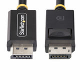 StarTech.com 2m DisplayPort 2.1 Cable, VESA Certified DP40 DisplayPort Cable w/UHBR10/HDR/HDCP 2.2, 8K 60Hz/4K 144Hz w/DSC 1.2a, 40Gbps, DP 2.1 Cable, UHD Monitor Cord, M/M