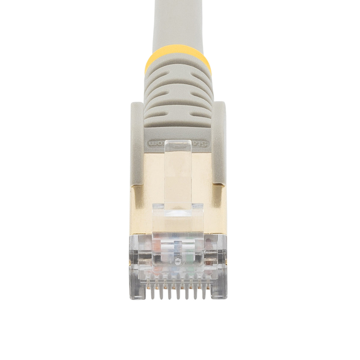 StarTech.com 7m CAT6a Ethernet Cable - 10 Gigabit Shielded Snagless RJ45 100W PoE Patch Cord - 10GbE STP Network Cable w/Strain Relief - Grey Individually Tested/Wiring is UL Certified/TIA