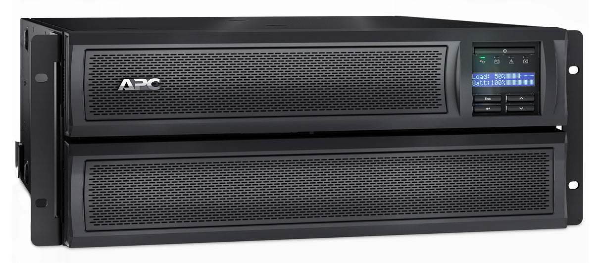 APC Smart-UPS X SMX2200HV - 2200VA, 8x C13 + 2x C19 outlet, USB, expandable runtime, short depth