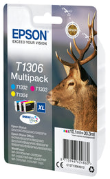 Epson Stag T1306 DURABrite Ultra Multipack 3-colours Ink