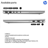 HP ProBook 4 G1iR 14 inch Notebook PC Intel Core 5 120U Laptop 35.6 cm (14") WUXGA 16 GB DDR5-SDRAM 256 GB SSD Wi-Fi 6E (802.11ax) Windows 11 Pro