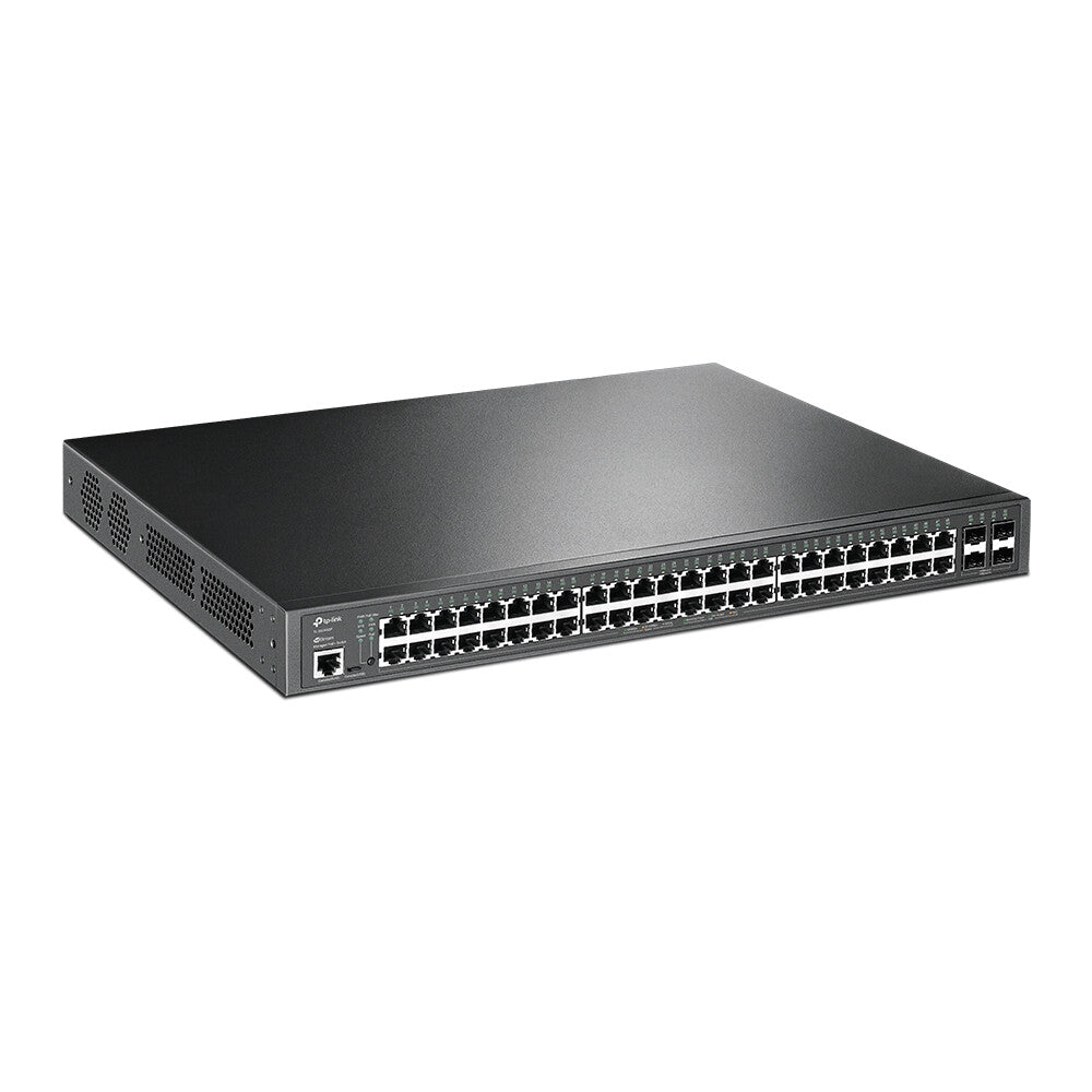 TP-Link JetStream 52-Port Gigabit L2+ Managed Switch with 48-Port PoE+