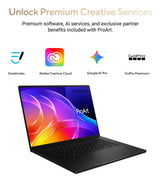 ASUS ProArt P16 H7607BA-SR395W NVIDIA RTX Spark N1X Laptop 40.6 cm (16") Touchscreen 3K 64 GB LPDDR5x-SDRAM 1 TB SSD Wi-Fi 7 (802.11be) Windows 11 Home Black
