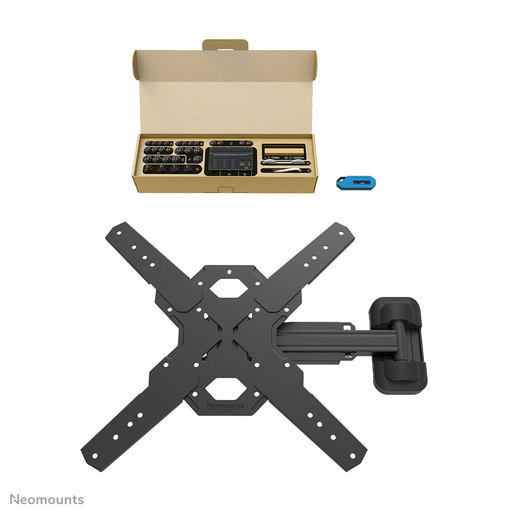 Neomounts WL40S-840BL14 TV mount wall 32-65" - full motion - fast installation