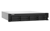 QNAP TS-832PXU NAS Rack (2U) Ethernet LAN Aluminium, Black AL324