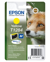 Epson Fox Singlepack Yellow T1284 DURABrite Ultra Ink