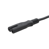 connektgear 2m UK Mains Power Cable - UK Plug to C7 (Figure 8) Socket