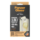 PanzerGlass ® 3-in-1 Bundle iPhone 15