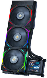 Lian Li HydroShift LCD 360S Computer case All-in-one liquid cooler 12 cm Black