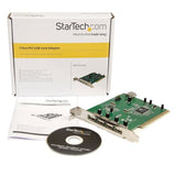 StarTech.com 7 Port PCI USB Card Adapter