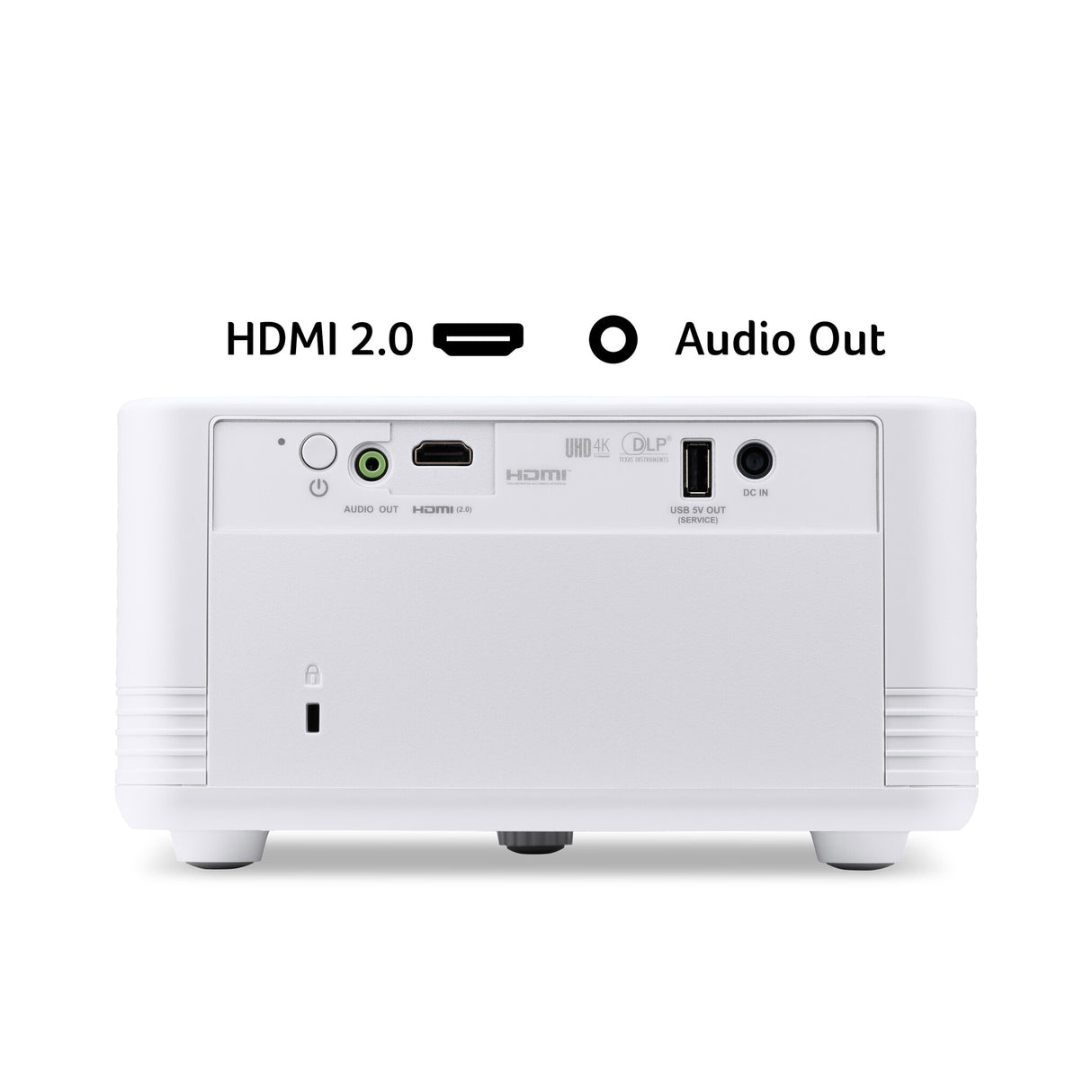 Acer PD1800 DLP Projector, 4K Ultra HD (3840×2160), 1000 ANSI Lumens