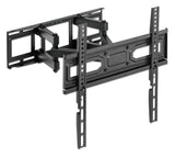 Manhattan Wall Mount for TV & Monitors (Full Motion), For screens 32" to 55", VESA compatability: all between 100x100mm and 400x400mm - check the dimensions of the four mounting holes on back of screen to ensure it fits, Max 40kg, Black, Bracket, Lifetime
