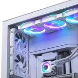 Phanteks Glacier One 420 D30 X2 Processor All-in-one liquid cooler 14 cm White 2 pc(s)