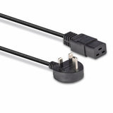 Lindy 2m UK 3 Pin Plug to IEC C19 Power Cable. Black