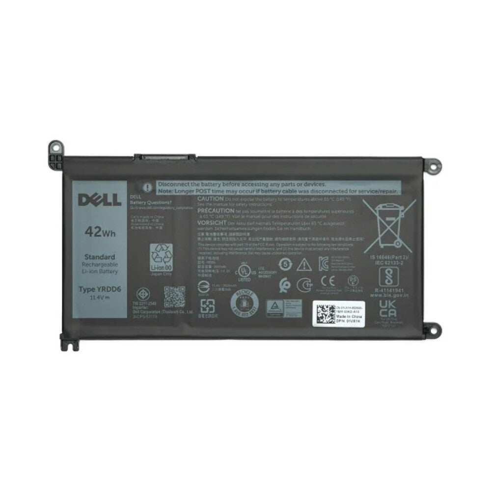 DELL MCV1G industrial rechargeable battery Lithium-Ion (Li-Ion) 8500 mAh 7.6 V
