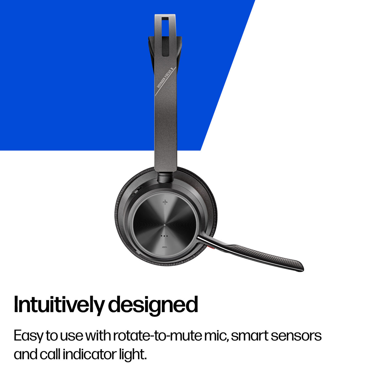 HP Poly Voyager Focus 2 USB-C-C Headset +USB-C/A Adapter +Charging Stand