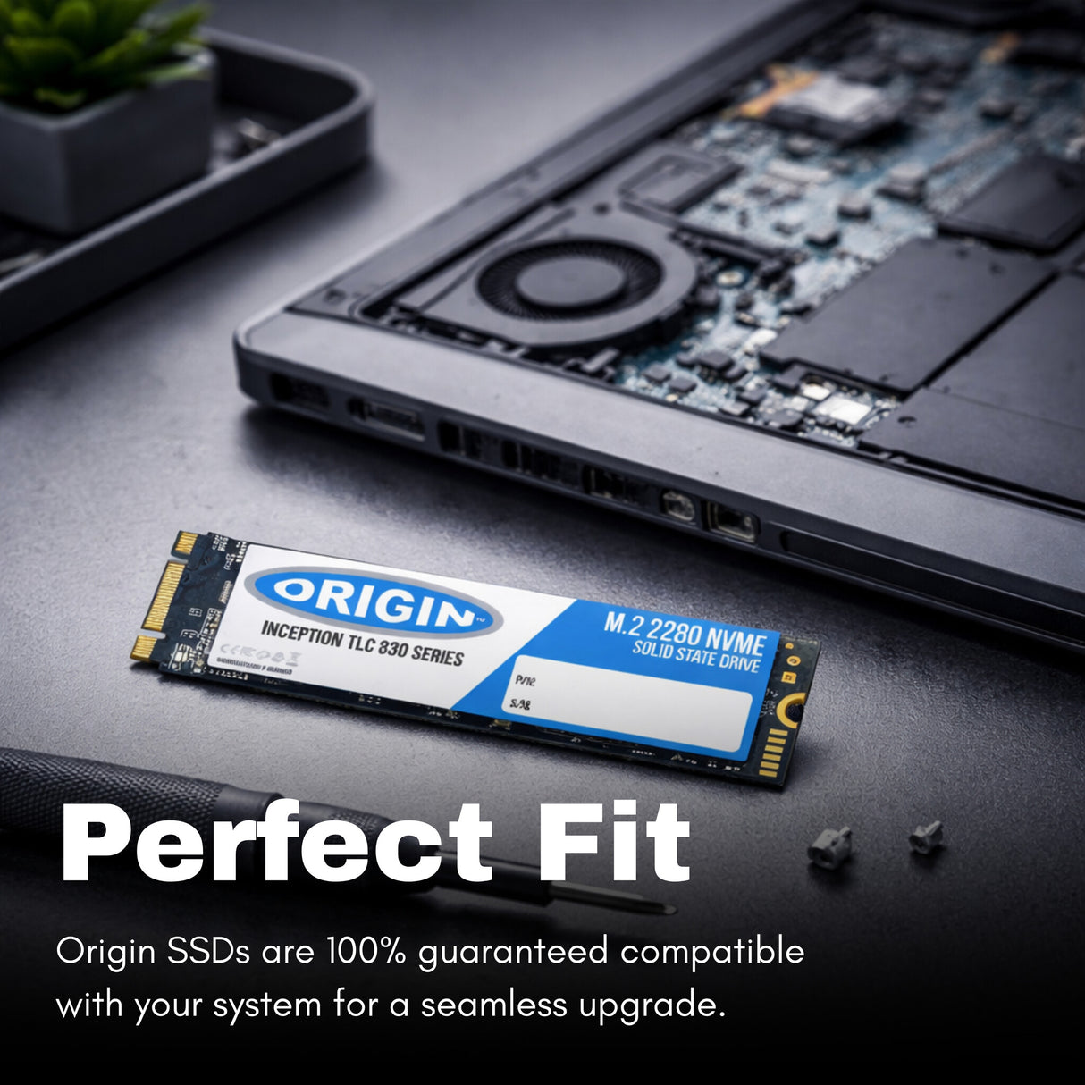 Origin Storage Inception SSD 1TB NVMe M.2 3D TLC 30mm