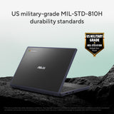 ASUS Chromebook CZ11 CZ1104CM2A-N00124 ARM Cortex 520 Laptop 29.5 cm (11.6") HD 4 GB LPDDR4x-SDRAM 64 GB eMMC Wi-Fi 6 (802.11ax) ChromeOS Grey