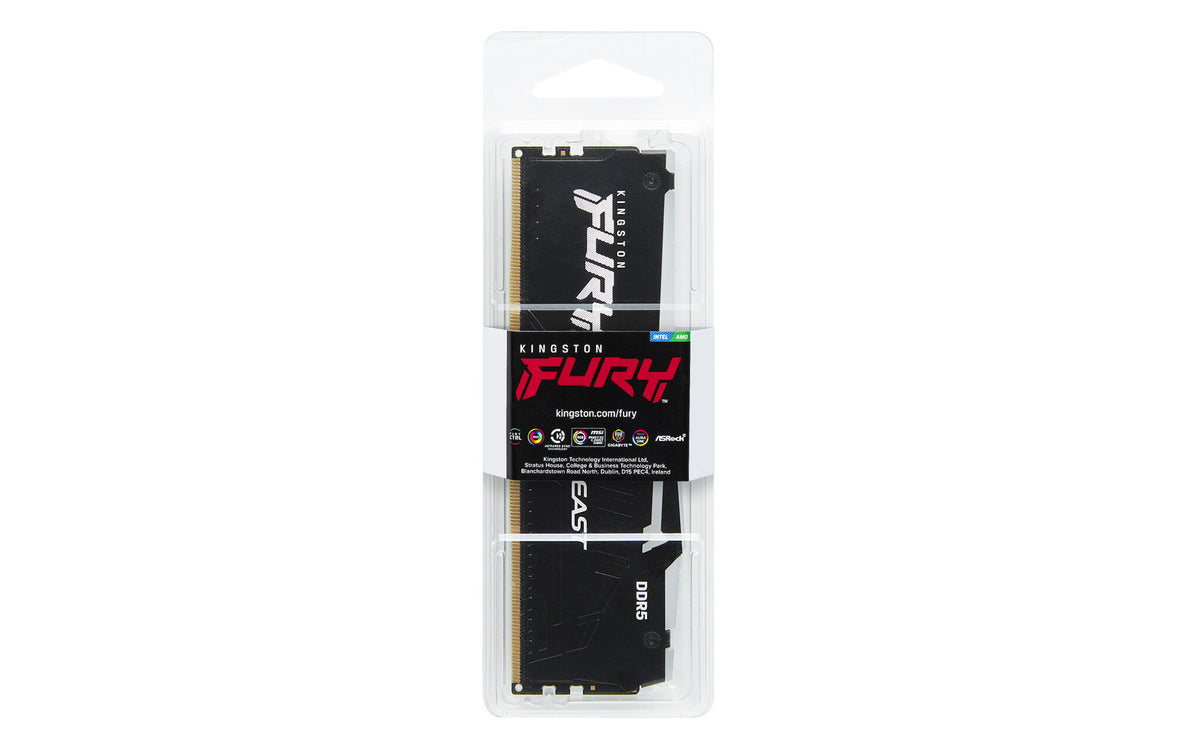 Kingston Technology FURY Beast 32GB 6000MT/s DDR5 CL30 DIMM RGB EXPO