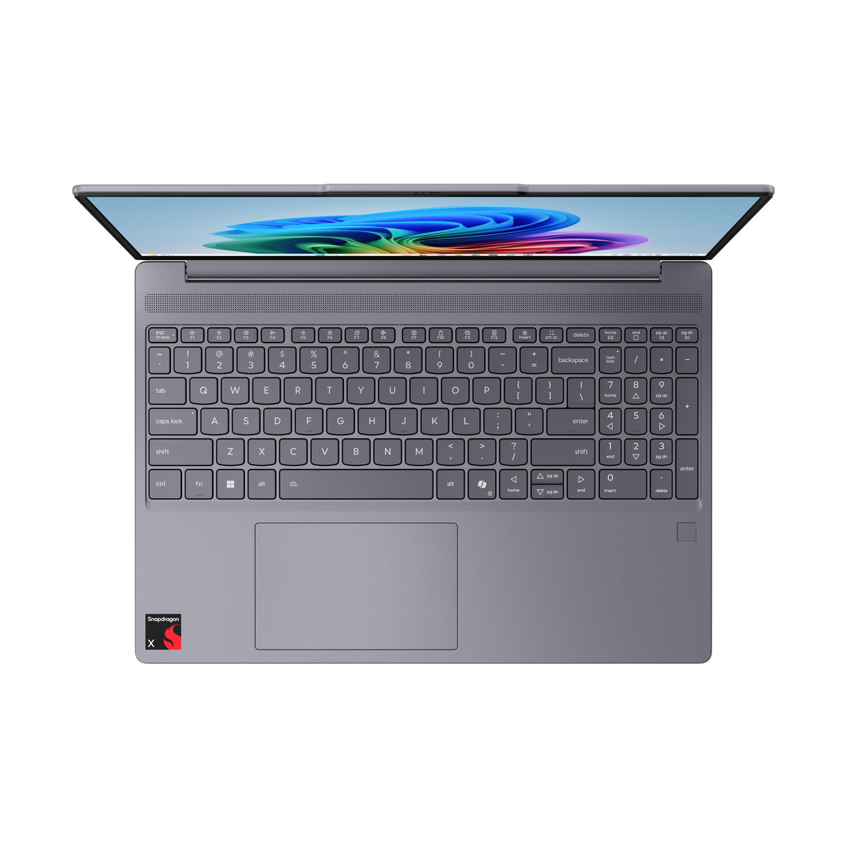 Lenovo IdeaPad Slim 3 15Q8X10 Copilot+ PC Snapdragon X1-26-100 Laptop 38.9 cm (15.3") WUXGA 16 GB LPDDR5x-SDRAM 256 GB SSD Wi-Fi 7 (802.11be) Windows 11 Home English Grey