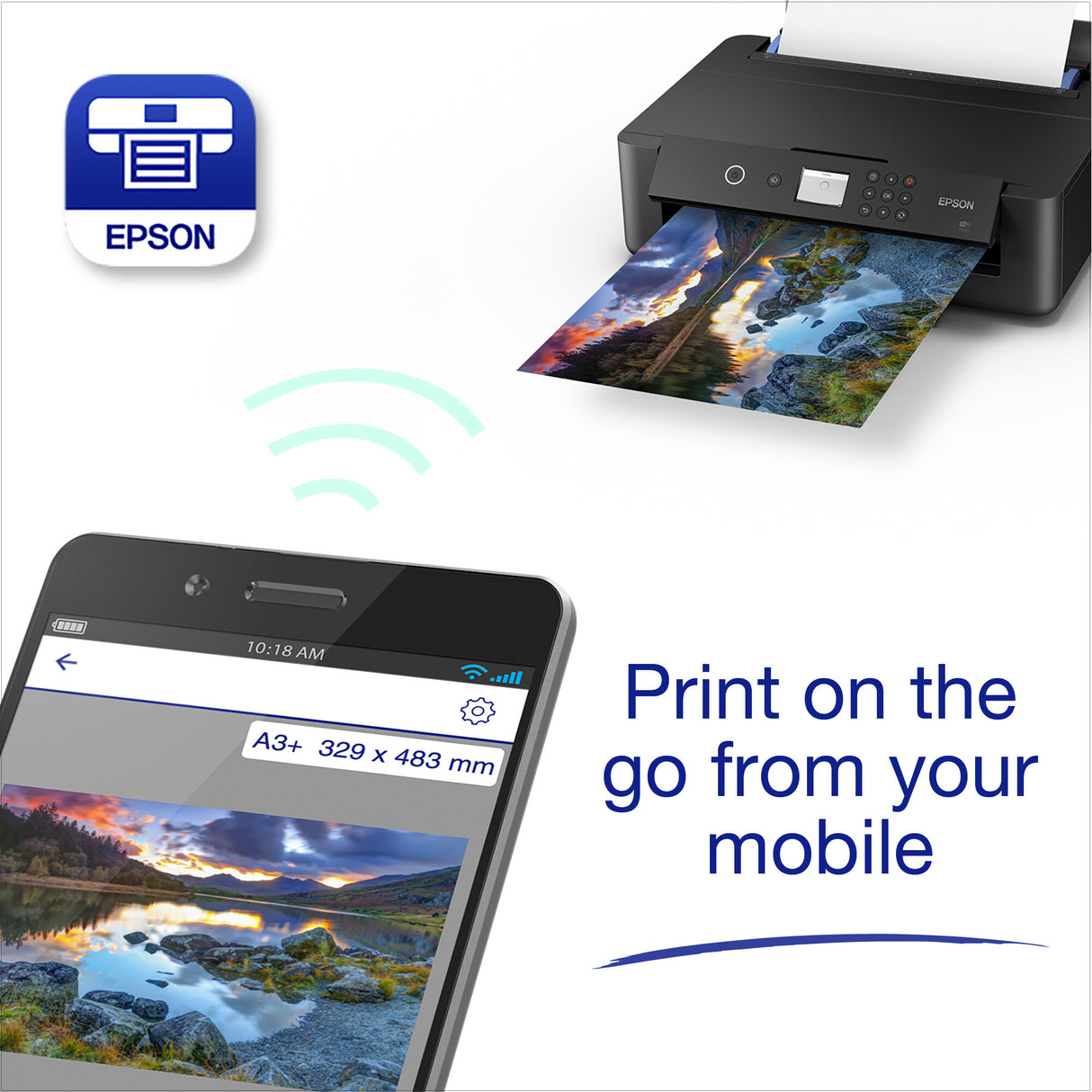 Epson Expression Photo HD XP-15000 A3+ Wireless Inkjet Printer