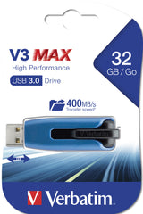 Verbatim V3 MAX - USB 3.0 Drive 32 GB - Blue