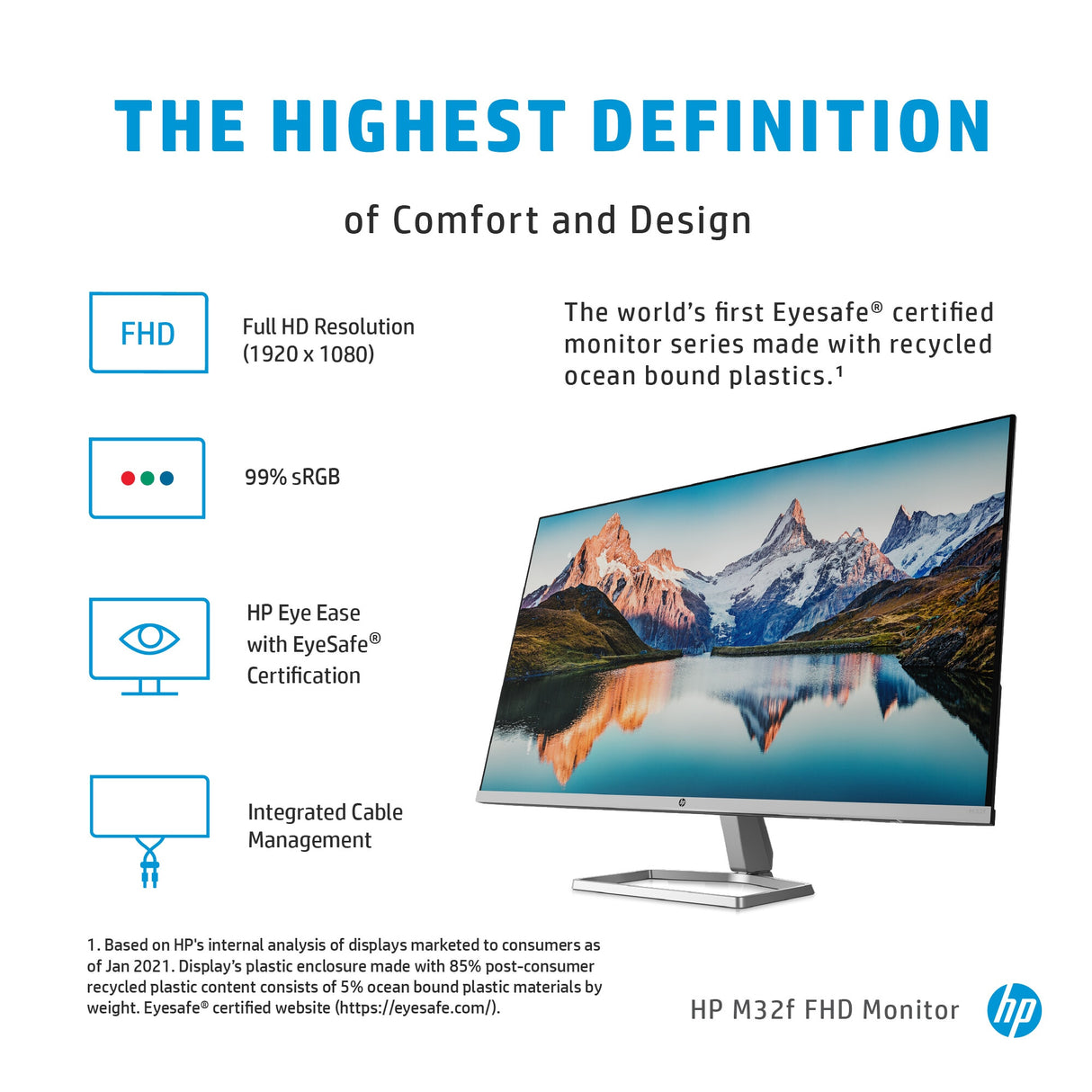 HP M32f FHD Monitor