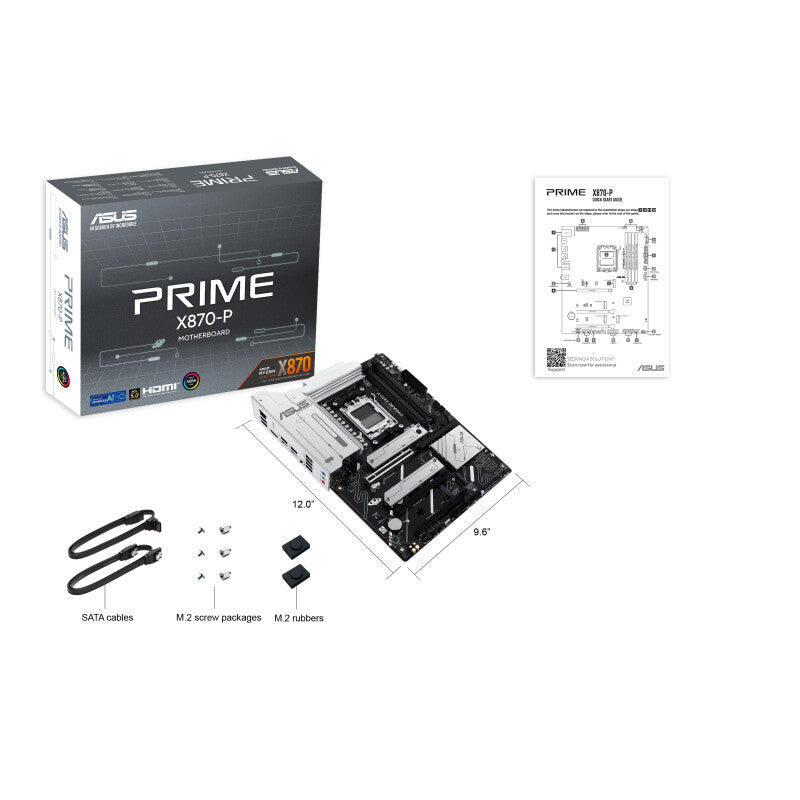 ASUS PRIME X870-P AMD X870 Socket AM5 ATX