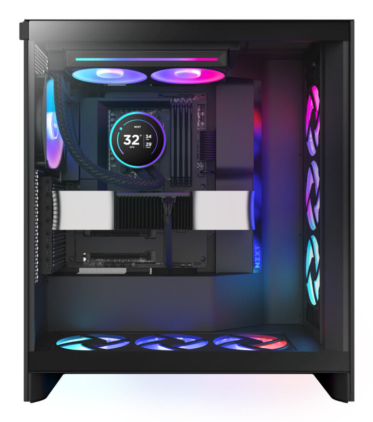NZXT Kraken Elite 240 RGB Processor All-in-one liquid cooler 12 cm Black 1 pc(s)