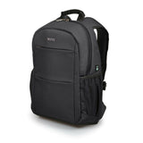 Port Designs Sydney Eco backpack Casual backpack Black Polyethylene terephthalate (PET)