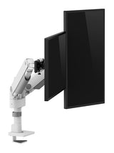 Neomounts DS65S-950WH2 Monitor arm 24-34" - gas spring - Topfix - multi-adjustable - 180°-stop