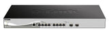 D-Link 8-port 10GBASE-T and 2-port SFP+ Multi-Gigabit Smart Managed Switch