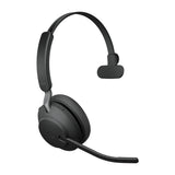 Jabra Evolve2 65 USB-A UC Mono with Charging Stand - Black