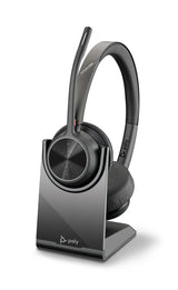 HP Poly Voyager 4320 USB-C Headset +BT700 dongle +Charging Stand