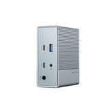 Targus HDG212B-GL laptop dock/port replicator Wired USB 3.2 Gen 1 (3.1 Gen 1) Type-C Grey