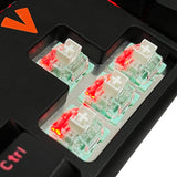 VIDA MAGNA MAGNETIC USB RGB keyboard Gaming QWERTY UK English Black