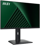 MSI PRO MP275PG 27 Inch Monitor, FHD (1920 x 1080), 100Hz, IPS, 1ms, 1x HDMI 1.4b, 1x DP 1.2a output, 1x D-Sub(VGA), Built-in Speakers, Anti-Glare, Anti-Flicker, Less Blue light, TÜV Certified, VESA, Kensington, 4-way adjustable stand, Black