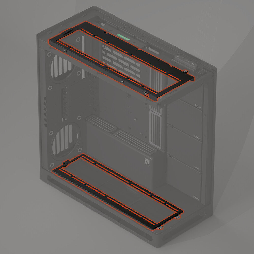 HAVN HS 420 Fan Brackets for 360mm Radiator Alignment